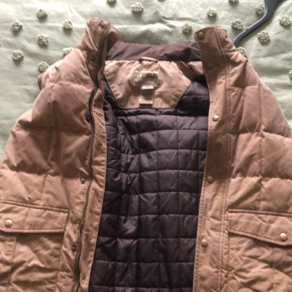 LL Bean goose down vest